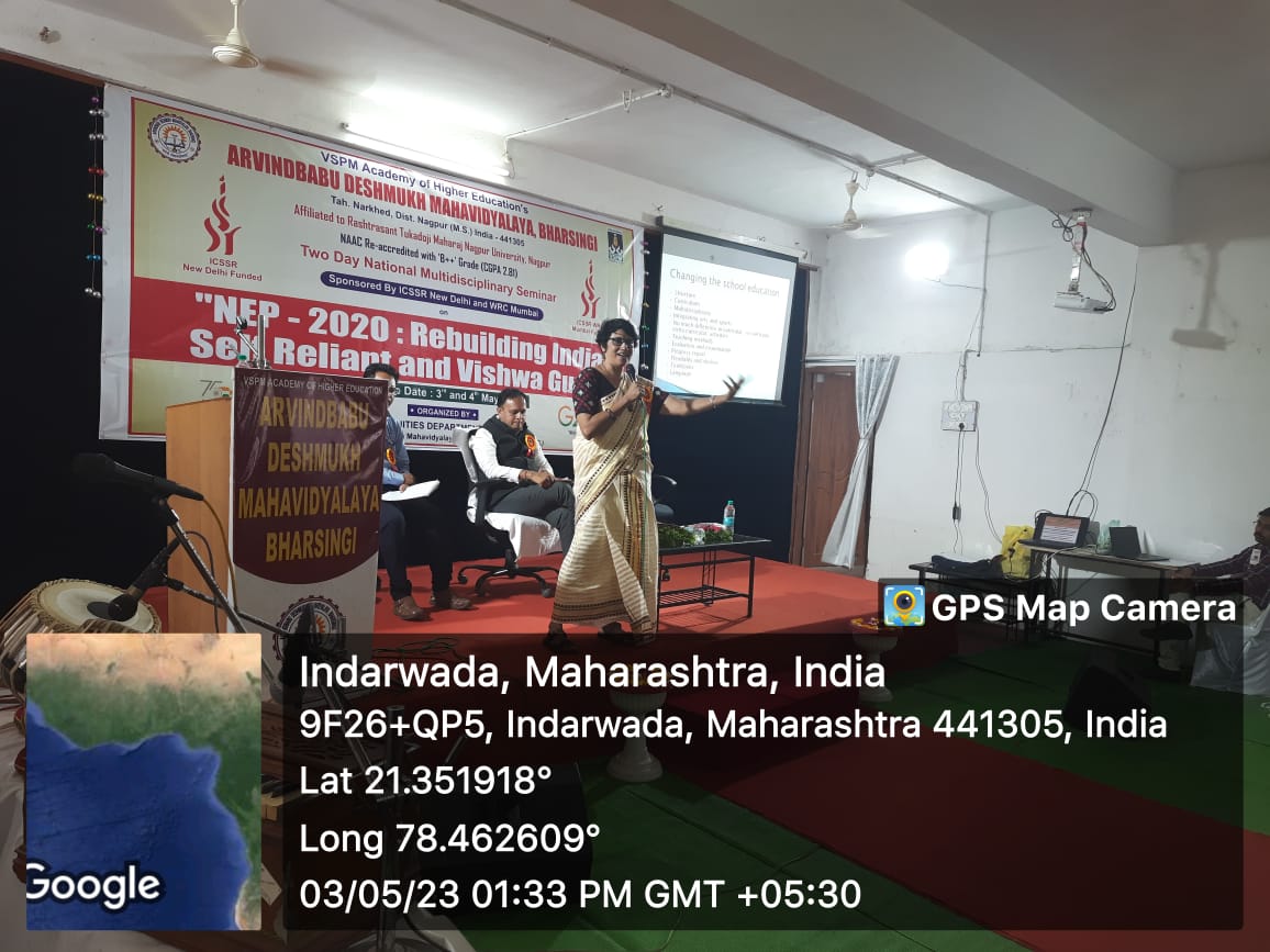 <p>Two- Day National Multidisciplinary Seminar<br />
Sponsored by ICSSR New Delhi and WRC Mumbai<br />
On<br />
Organized by<br />
Humanities Dept. &amp; IQAC Arvindbabu Deshmukh&nbsp;<br />
Mahavidyalaya Bharsingi, Dist. Nagpur (M.S.)</p>

<p>&nbsp;Date 3 &amp; 4 May 2023</p>

<p>ACCOUNT DETAILS Name of A/C Holder: Type of A/C: Bank Name: A/c No. : IFSC Code: MICR Code:</p>

<p>Principal A. D. Mahavidyalaya, Bharsingi Saving Account Bank of India 873310100002654 BKID0008733 440013503</p>

<p>Once you have made a successful payment, please click on the link below to access the registration form and then provide the necessary details. Additionally, you will also need to upload a screenshot of the payment confirmation. : https://forms.gle/L3VartizTwQH68L49</p>

<p>or admbicssrseminar2023@gmail.com</p>

<p>Manuscripts can be sent by the authors to the email address provided below th The deadline for submitting the full-length manuscript is April 30 , 2023.</p>

<p>&nbsp;</p>

<p>WhatsApp group link</p>

<p>https://chat.whatsapp.com/GLSBm3naUIX4Qx2Amqd6WC</p>

<p>Regidtration link https://forms.gle/L3VartizTwQH68L49</p>

<p>&nbsp;</p>

