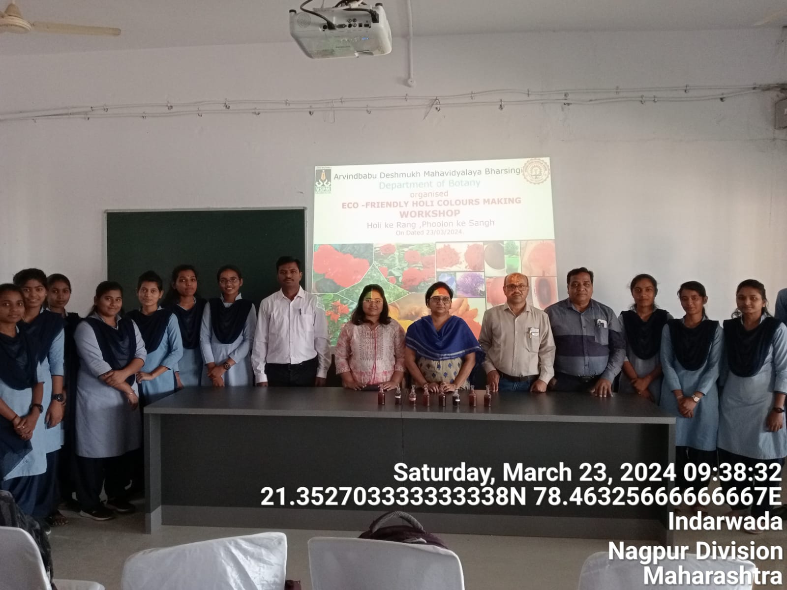 <p>Department of Botany organised one day&nbsp;Workshop on herbal colour preparation on date 23rd March 2023.</p>

